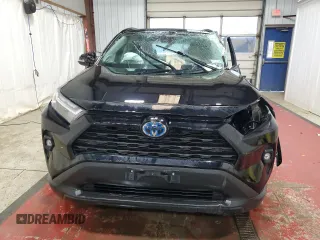 2023 Toyota RAV4 Hybrid XLE Premium with VIN 4T3B6RFV4PU121604, listed as a Copart auction lot 49998145 with 52,573 mi miles and Salvage Title. Bid and sale history available at carsss.com. Image 5.