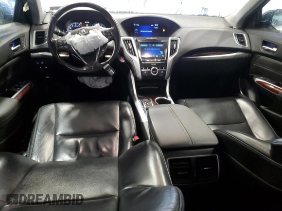2017 Acura TLX V6 w/Technology Pkg with VIN 19UUB2F55HA003039, listed as a Copart auction lot 48025335 with 52,939 mi miles and Salvage Title. Bid and sale history available at carsss.com. Image 8.