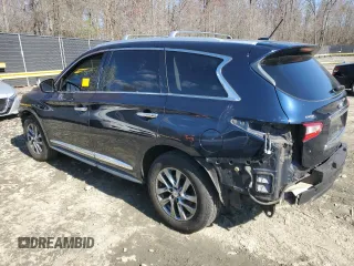 2015 Infiniti QX60 with VIN 5N1AL0MM9FC532911, listed as a Copart auction lot 50369175 with 105,673 mi miles and Salvage Title. Bid and sale history available at DreamBid. Image 2.