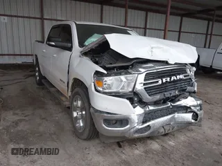 2021 Ram 1500 Lone Star с VIN 1C6RREFT1MN646966, выставлен на аукционе IAAI как лот 42152069 с пробегом 48 645 миль миль и . История ставок и продаж доступна на DreamBid. Изображение 1.