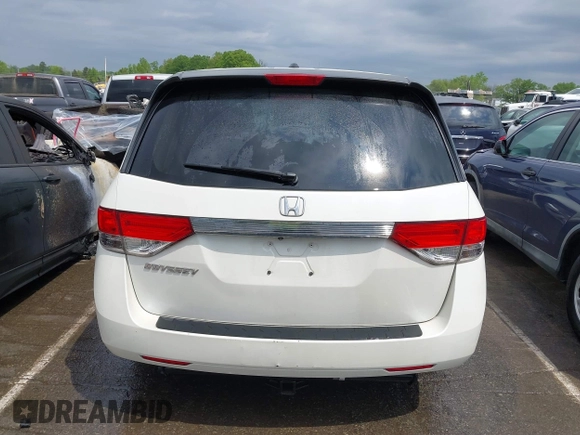 2015 Honda Odyssey EX-L with VIN 5FNRL5H6XFB003972, listed as a IAAI auction lot 41998663 with 171,554 mi miles and . Bid and sale history available at DreamBid. Image 16.