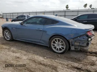 2024 Ford Mustang GT with VIN 1FA6P8CF0R5414891, listed as a Copart auction lot 54930515 with 16,663 mi miles and Salvage title. Bid and sale history available at DreamBid. Image 2.