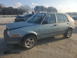 1992 Volkswagen Golf с VIN 3VWFA21G2NM043514, выставлен на аукционе Copart как лот 42501035 с пробегом 267 345 миль миль и Списание • Salvage title. История ставок и продаж доступна на DreamBid. Изображение 1.