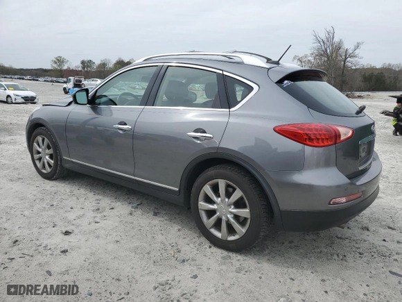 2011 Infiniti EX35 Journey with VIN JN1AJ0HP0BM801951, listed as a Copart auction lot 50024915 with 106,562 mi miles and Salvage Title. Bid and sale history available at carsss.com. Image 2.