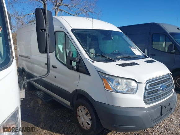 2017 Ford Transit Van with VIN 1FTYE2CM8HKB32373, listed as a IAAI auction lot 41317051 with NaN miles. Bid and sale history available at carsss.com. Image 13.