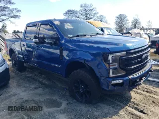 2022 Ford F-350 XL with VIN 1FT8W3BT8NEC84191, listed as a Copart auction lot 49402075 with Not Provided miles and Salvage Title. Bid and sale history available at DreamBid. Image 4.