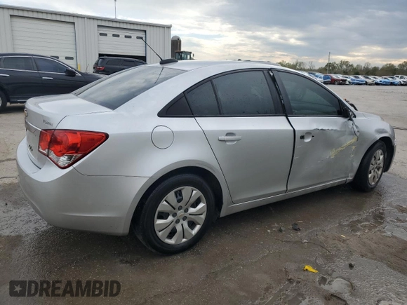 2015 Chevrolet Cruze LS with VIN 1G1PA5SH7F7143578, listed as a Copart auction lot 50256905 with 121,519 mi miles and Salvage Title. Bid and sale history available at DreamBid. Image 3.
