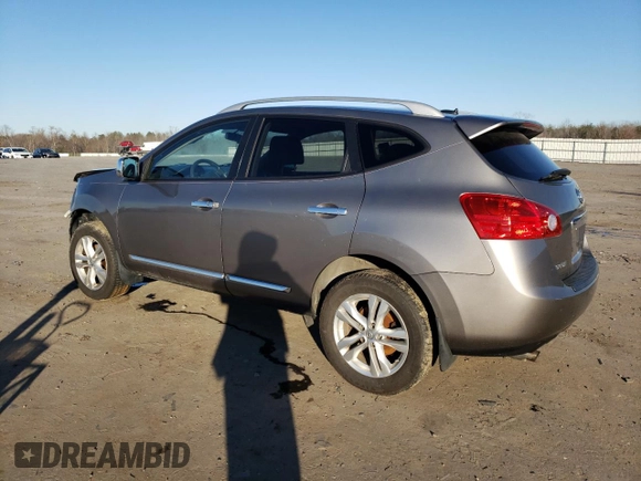 2013 Nissan Rogue S with VIN JN8AS5MV2DW613696, listed as a Copart auction lot 45527865 with 125,485 mi miles and Salvage Title. Bid and sale history available at DreamBid. Image 2.