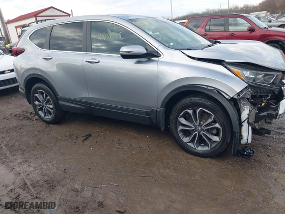2022 Honda CR-V EX-L with VIN 7FARW2H82NE002650, listed as a IAAI auction lot 41657585 with 18,866 mi miles. Bid and sale history available at carsss.com. Image 13.