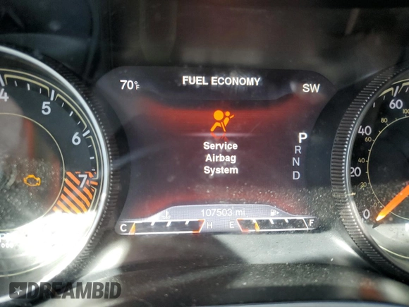 2015 Jeep Cherokee Trailhawk with VIN 1C4PJMBS5FW523019, listed as a Copart auction lot 55527955 with 107,503 mi miles and Salvage title. Bid and sale history available at DreamBid. Image 9.