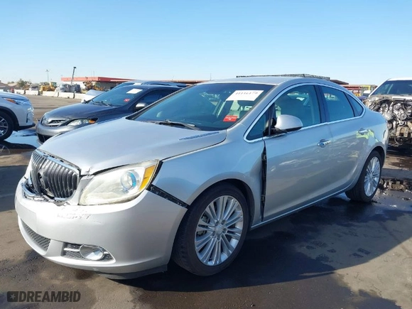 2014 Buick Verano with VIN 1G4PP5SK6E4162426, listed as a IAAI auction lot 41116179 with 101,563 mi miles. Bid and sale history available at carsss.com. Image 2.