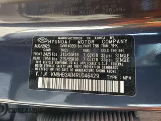 2024 Hyundai Kona SEL with VIN KM8HB3AB4RU046429, listed as a Copart auction lot 67695904 with 9,300 mi miles and Salvage Title. Bid and sale history available at carsss.com. Image 13.