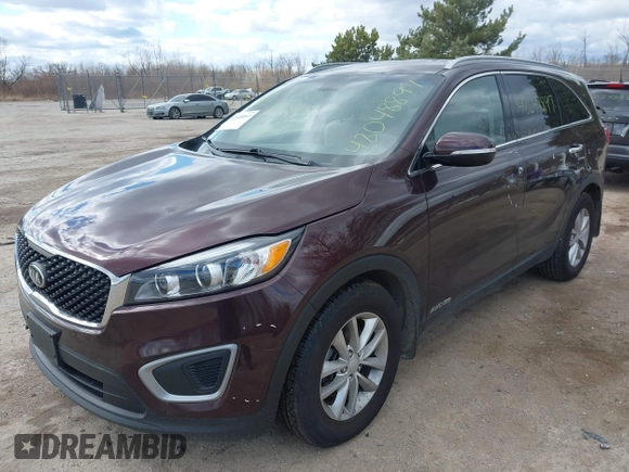 2016 Kia Sorento LX with VIN 5XYPGDA53GG037477, listed as a IAAI auction lot 42048897 with 124,482 mi miles and . Bid and sale history available at DreamBid. Image 6.
