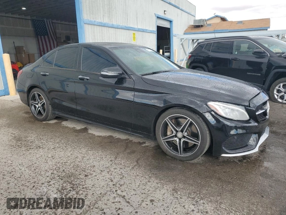 2016 Mercedes-Benz C 450 AMG with VIN 55SWF6EB6GU115637, listed as a Copart auction lot 48511815 with 118,824 mi miles and Clean Title. Bid and sale history available at carsss.com. Image 4.