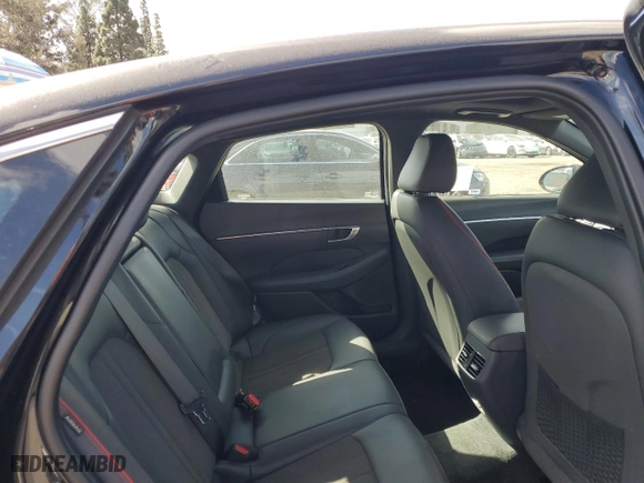 2023 Hyundai Sonata SEL Plus with VIN KMHL44J2XPA274413, listed as a Copart auction lot 47249855 with 44,117 mi miles and Salvage Title. Bid and sale history available at carsss.com. Image 10.