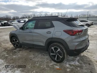 2023 Chevrolet TrailBlazer RS with VIN KL79MTSL7PB195918, listed as a Copart auction lot 46380325 with Not Provided miles and Salvage Title. Bid and sale history available at DreamBid. Image 2.