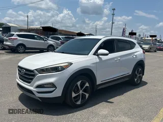 2017 Hyundai Tucson Sport with VIN KM8J3CA29HU351485, listed as a Copart auction lot 56537955 with 121,371 mi miles and Clean Title. Bid and sale history available at DreamBid. Image 2.