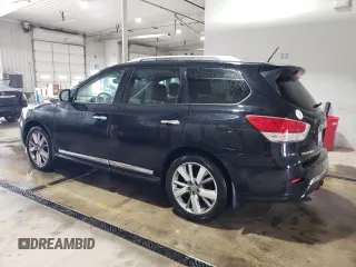 2015 Nissan Pathfinder S with VIN 5N1AR2MN1FC613162, listed as a Copart auction lot 49109335 with 86,308 mi miles and Salvage Title. Bid and sale history available at carsss.com. Image 2.