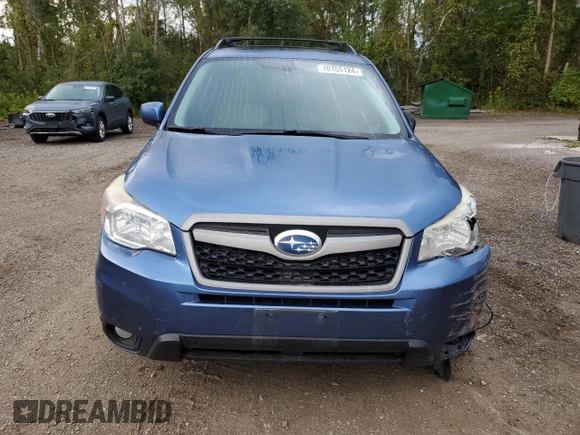 2015 Subaru Forester 2.5i Limited with VIN JF2SJCHC4FH452647, listed as a Copart auction lot 70705124 with 249,290 mi miles and Clean Title. Bid and sale history available at carsss.com. Image 5.