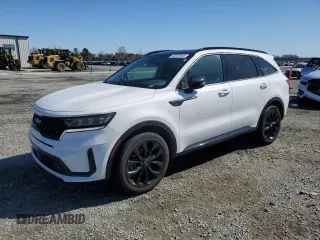 2022 Kia Sorento SX z VIN 5XYRK4LF3NG090397, wystawiony jako Copart lot #48520945 z przebiegiem 48 124 mil mil oraz Szkoda całkowita • Salvage title. Historia ofert i sprzedaży dostępna na DreamBid. Obrazek 1.