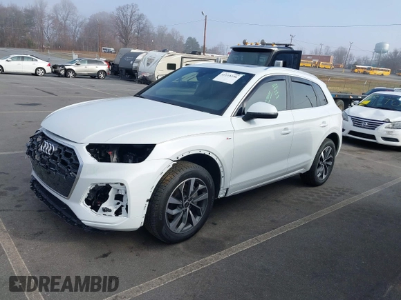 2024 Audi Q5 S line Premium z VIN WA1GAAFY0R2070950, wystawiony jako IAAI lot #41118186 z przebiegiem 3248 mil mil oraz . Historia ofert i sprzedaży dostępna na DreamBid. Obrazek 22.
