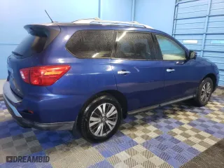 2017 Nissan Pathfinder SV with VIN 5N1DR2MN7HC901932, listed as a Copart auction lot 85721504 with 87,055 mi miles and Clean Title. Bid and sale history available at carsss.com. Image 3.