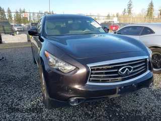2012 Infiniti FX35 with VIN JN8AS1MWXCM154817, listed as a IAAI auction lot 41561329 with 198,224 mi miles. Bid and sale history available at carsss.com. Image 6.