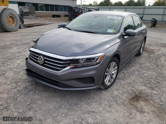 2020 Volkswagen Passat 2.0T SE with VIN 1VWSA7A3XLC008128, listed as a Copart auction lot 40368853 with 61,197 mi miles. Bid and sale history available at carsss.com. Image 2.