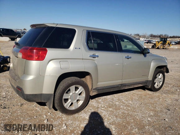 2013 GMC Terrain SLE with VIN 2GKALMEK6D6176257, listed as a Copart auction lot 48582635 with 124,226 mi miles and Salvage Title. Bid and sale history available at DreamBid. Image 3.