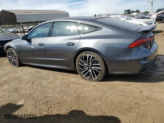 2024 Audi A7 Prestige with VIN WAUV2BF23RN005405, listed as a Copart auction lot 75231964 with 4,673 mi miles and Salvage Title. Bid and sale history available at carsss.com. Image 2.