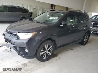 2017 Toyota RAV4 XLE with VIN JTMWFREV6HJ708292, listed as a Copart auction lot 45960185 with 256,078 mi miles and Salvage Title. Bid and sale history available at carsss.com. Image 1.
