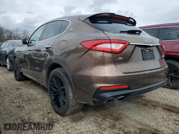 2020 Maserati Levante S with VIN ZN661YUS6LX346128, listed as a Copart auction lot 49463535 with 18,853 mi miles and Salvage title. Bid and sale history available at DreamBid. Image 2.