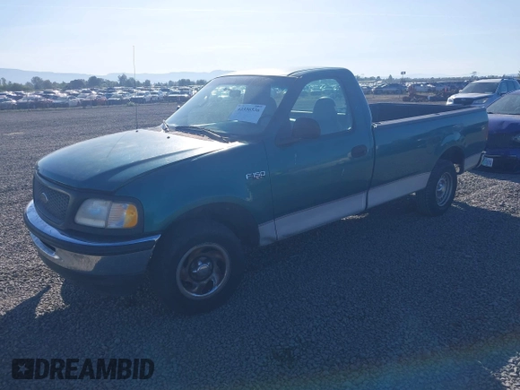 1997 Ford F-150 with VIN 1FTDF1724VKC15406, listed as a IAAI auction lot 42336536 with 190,569 mi miles and . Bid and sale history available at DreamBid. Image 2.