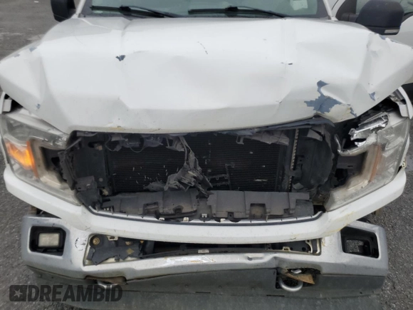 2018 Ford F-150 XL with VIN 1FTEW1EP3JFD25837, listed as a Copart auction lot 48391955 with 120,636 mi miles and Salvage Title. Bid and sale history available at carsss.com. Image 11.