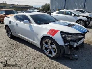 2020 Chevrolet Camaro 1SS with VIN 1G1FE1R77L0109781, listed as a Copart auction lot 77379504 with 59,108 mi miles and Salvage Title. Bid and sale history available at carsss.com. Image 4.