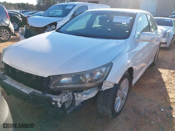 2015 Honda Accord Sedan EX-L with VIN 1HGCR3F89FA001041, listed as a IAAI auction lot 41454247 with NaN miles. Bid and sale history available at carsss.com. Image 13.