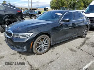 2019 BMW 3 Series 330i with VIN WBA5R1C54KFH09541, listed as a Copart auction lot 48539175 with 88,941 mi miles and Salvage Title. Bid and sale history available at carsss.com. Image 1.
