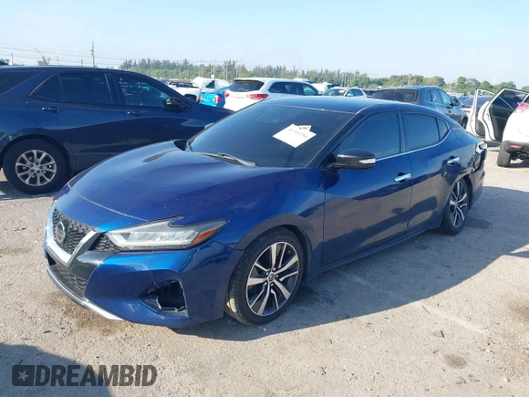 2020 Nissan Maxima SV with VIN 1N4AA6CV4LC365835, listed as a IAAI auction lot 41761294 with 126,854 mi miles. Bid and sale history available at carsss.com. Image 17.