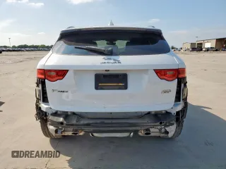 2019 Jaguar F-Pace 25t Premium with VIN SADCJ2FX3KA397408, listed as a Copart auction lot 59347685 with 19,340 mi miles and Salvage title. Bid and sale history available at DreamBid. Image 6.