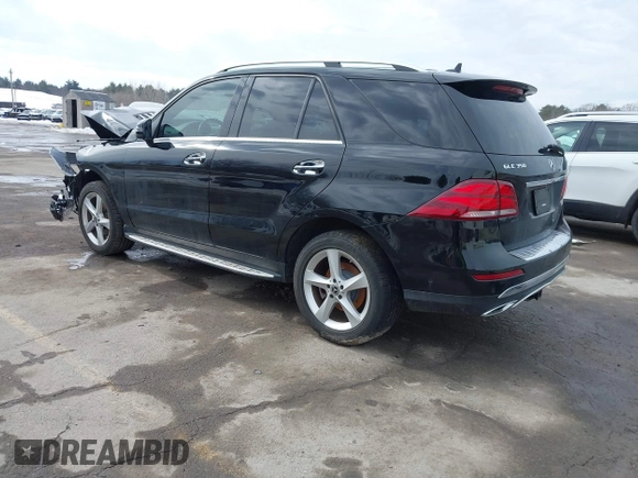 2018 Mercedes-Benz GLE 350 with VIN 4JGDA5HB2JB174655, listed as a IAAI auction lot 41651012 with 108,455 mi miles and . Bid and sale history available at DreamBid. Image 3.