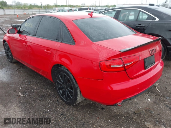 2013 Audi A4 Premium with VIN WAUBFAFL6DN031659, listed as a IAAI auction lot 42077526 with 54,269 mi miles and . Bid and sale history available at DreamBid. Image 3.