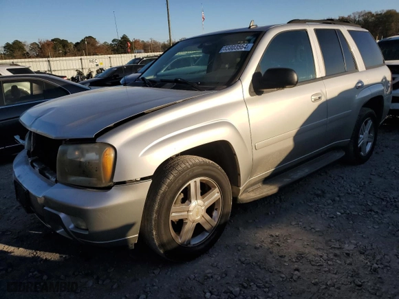 2008 Chevrolet TrailBlazer LT w/1LT with VIN 1GNDS13S882226292, listed as a Copart auction lot 85803564 with 163,004 mi miles and Salvage Title. Bid and sale history available at carsss.com. Image 1.