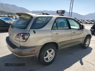 2001 Lexus RX 300 with VIN JTJHF10U010198376, listed as a Copart auction lot 67970574 with 216,969 mi miles and Clean Title. Bid and sale history available at carsss.com. Image 3.