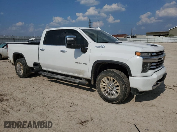 2022 Chevrolet Silverado 3500HD High Country with VIN 1GC4YVEY2NF301685, listed as a Copart auction lot 65153434 with 95,080 mi miles and Clean Title. Bid and sale history available at carsss.com. Image 4.