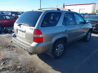2003 Acura MDX Touring Pkg with VIN 2HNYD186X3H534607, listed as a IAAI auction lot 41293557 with 237,438 mi miles. Bid and sale history available at carsss.com. Image 4.
