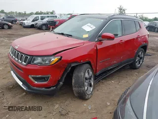 2021 Jeep Compass Limited with VIN 3C4NJDCB4MT515891, listed as a IAAI auction lot 42430460 with 46,119 mi miles and . Bid and sale history available at DreamBid. Image 17.