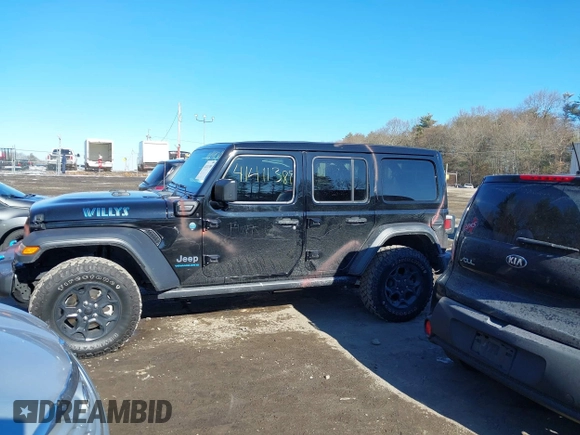 2023 Jeep Wrangler с VIN 1C4JJXN67PW621024, выставлен на аукционе IAAI как лот 41411389 с пробегом 21 306 миль миль и . История ставок и продаж доступна на DreamBid. Изображение 14.