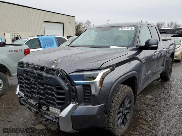 2022 Toyota Tundra 4WD Limited with VIN 5TFJA5DA8NX011067, listed as a Copart auction lot 48713974 with 18,663 mi miles. Bid and sale history available at carsss.com. Image 1.