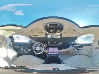 2023 Mercedes-Benz S 580 with VIN W1K6G7GB3PA203111, listed as a Copart auction lot 46899145 with 10,445 mi miles and Salvage Title. Bid and sale history available at DreamBid. Image 15.