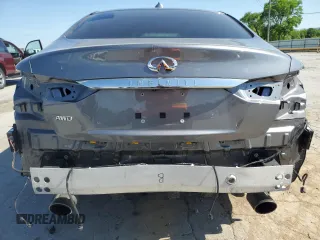 2019 Infiniti Q50 3.0t LUXE with VIN JN1EV7AR4KM552600, listed as a Copart auction lot 54265835 with 48,967 mi miles and Clean Title. Bid and sale history available at carsss.com. Image 6.